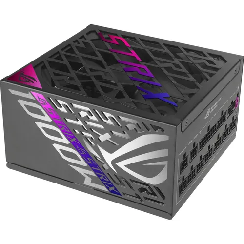 ASUS ROG Strix 1000 W Platinum-Netzteil - ATX 3.1 Netzteil mit 80 Plus Platinum Effizienz und GPU-First Spannungsstabilisator für flüssiges Gaming und maximale Leistung.