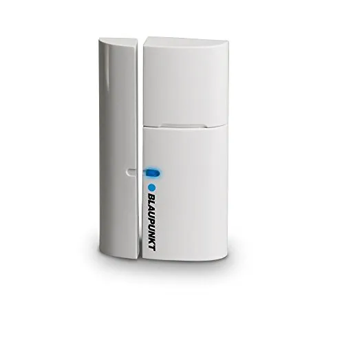 Blaupunkt Fenstersicherung und Türsicherung HOS-DC1 I Für Mini-Überwachungskamera HOS 1800 Kit I Push-Nachricht und Video bei Auslösung eines Alarms I Sensor und Magnet I 1 Stück I Weiß
