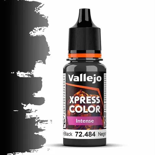VALLEJO 72484 Xpress Color Intense - Hospitallier Black 18ml (Acrylic Paint)