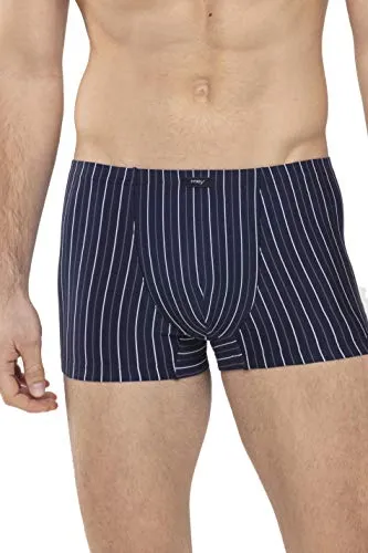 Mey Tagwäsche Täby Herren Shorties Yacht Blue XXL(8) - Herren-Slips mit klassischem Sitz und kurzem Bein, ummanteltem Elastikbund für optimalen Komfort und flachen Beinabschlüssen für ein natürliches Tragegefühl.