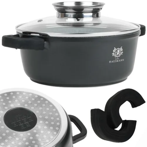 KARL HAUSMANN Aluguss Kochtopf 20 cm mit Aromadeckel