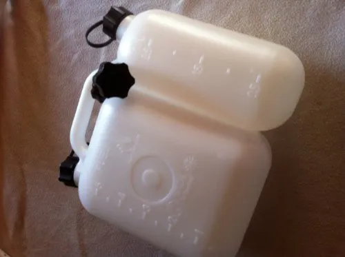 Doppelkanister Transparent 5 l / 2,5 l