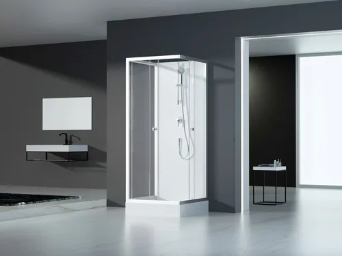 Marwell Komplettdusche White Dream 90x90 cm