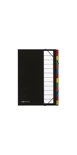 PAGNA Ordnungsmappe Deskorganizer Premium DIN A4 225g/m² Karton Polypropylenf...