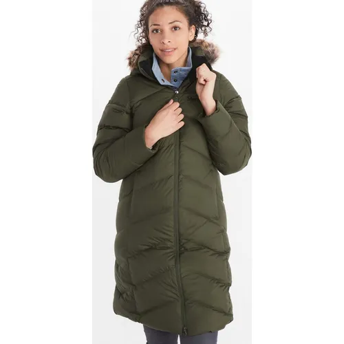 Marmot Damen Wm's Montreaux Coat - Leichte Daunenjacke, winddicht und wasserabweisend; ideal für kalte Temperaturen mit 700er Entendaunenfüllung und wärmendem Fleece-Innenfutter.