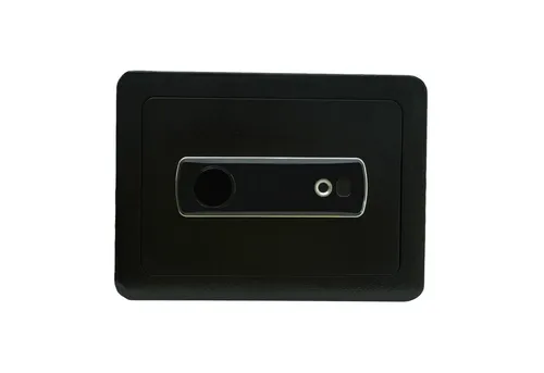 HELO24 Tresor Safe Elektronischer Wandtresor Möbeltresor M - F1 schwarz