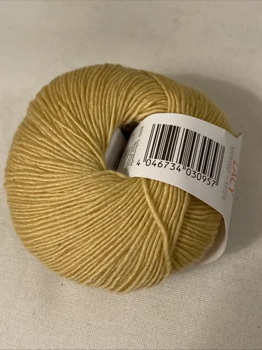 Produktbild ggh Lacy | Merinowolle mit Seide | 150m/25g Farbe 28 senfgelb