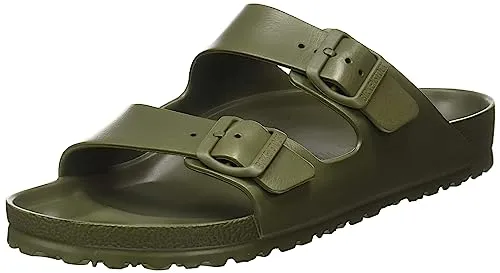 Birkenstock Arizona EVA Sandalen 44 Regular | EU 44 Oliv - Leichte und bequeme Sandalen aus EVA-Material in Oliv, ideal für Reisen und Wassersport. Perfekt für Freizeitaktivitäten!