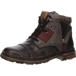 Krisbut Knöchelschnürer grau, Gr. 41 - Krisbut 6879A-3 ist ein stilvoller Herren-Knöchelschnürschuh aus Glattleder mit praktischem Reißverschluss. Ideal für den Alltag, bietet er Komfort durch warmes Futter und dämpfende Sohle für ein angenehmes Tragegefühl.