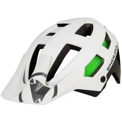 Endura Enduro MTB-Helm SingleTrack MIPS Weiß Gr. M/L - Fahrradhelme mit MIPS-Technologie für zusätzlichen Schutz bei Stürzen, ideal für Mountainbiker, die Sicherheit und Komfort schätzen.