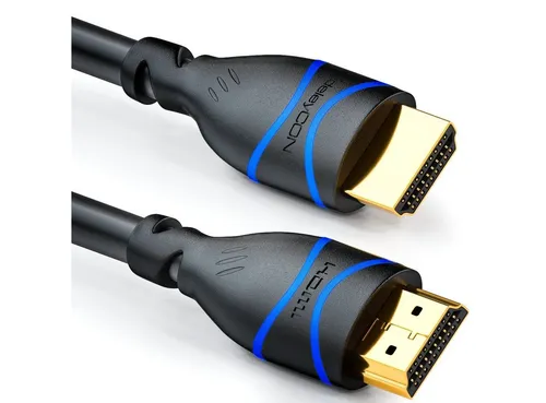 deleyCON deleyCON 7,5m HDMI Kabel HDMI 2.0 kompatibel 4K UHD 2160p FULL HD HDMI-Kabel
