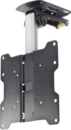 SpeaKa Professional DH-1500 TV-Deckenhalterung - TV-Deckenhalterung mit Verriegelungsmechanismus, schwenkbar und geeignet für Displays von 17