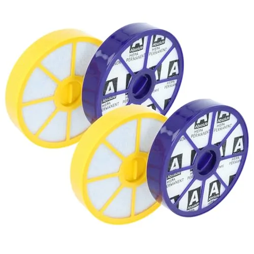 vhbw 2X Vormotor-Filter, 2X HEPA-Nachmotor-Filter kompatibel mit Dyson DC14, DC15, DC08, DC05 Staubsauger