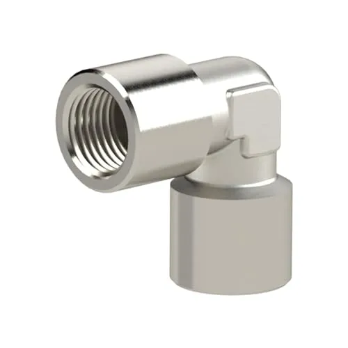 Produktbild Riegler 112745 Winkelstück, innen/innen, M5, AF 9, Messing vernickelt