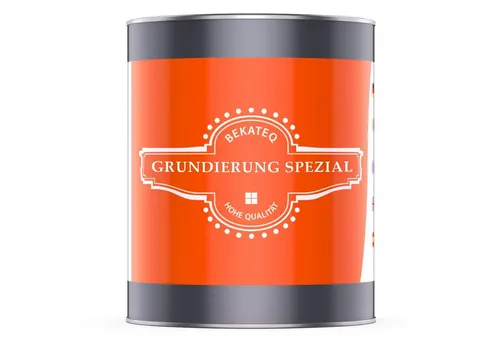 BEKATEQ Fliesengrundierung BK-180, 1L reicht für ca. 5-6 m², Haftgrund, Fliesengrund, Gundierung, Haftvermittler, Putzgrund