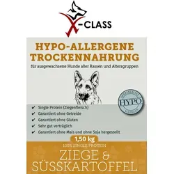 X-CLASS Hypo-Allergene Trockennahrung Ziege & Süßkartoffel 11,5kg