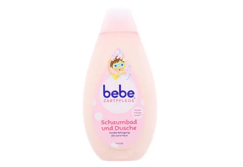 bebe Duschcreme bebe Zartpflege Schaumbad & Dusche 500ml Sanfte Reinigung Keine Tränen