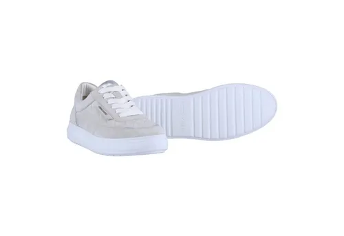 Peter Kaiser Sneaker 41 - Elegante Veloursleder Damen Sneaker in Hellgrau/Silber - Sneaker aus erlesenem Veloursleder, vereinen zeitlose Eleganz mit modernem Komfort. Perfekt für stilbewusste Damen, die höchsten Tragekomfort schätzen.