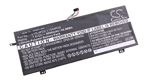 vhbw Akku kompatibel mit Lenovo IdeaPad 710s, 710S-13 (i3-6006U/4GB/128GB) Notebook (6050mAh, 7,6V, Li-Polymer)