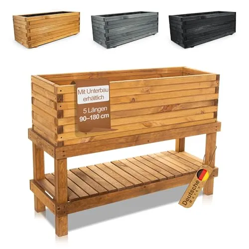 BooGardi Hochbeete Balkon mit Vlies