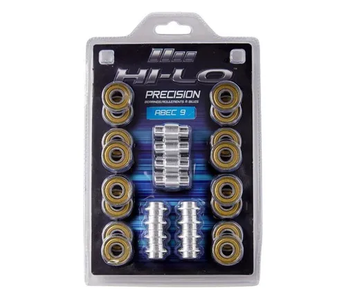 Kugellager HI-LO ABEC 9 / mit Spacer S19