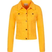 Rock Creek Jeansjacke Regular Fit - Funktionsjacken für Damen, klassische Jeansjacke mit geradem Schnitt, zwei Brusttaschen und spitzem Kragen, ideal für lässige Outfits.