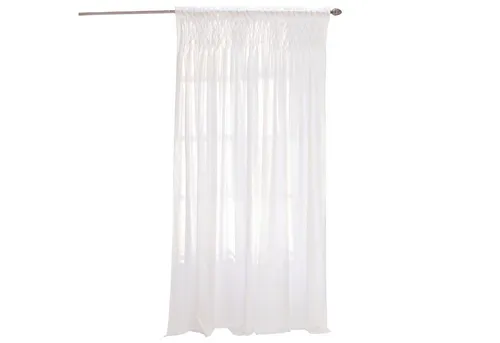 Loberon Gardine Otilie in weiß von Mirabeau