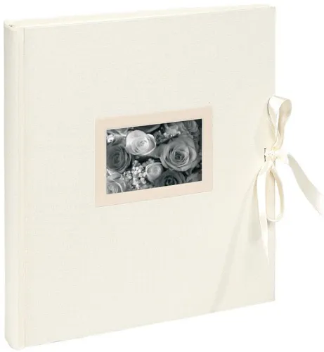 EXACOMPTA Hochzeitsalbum Kingsbridge 290 x 320 mm elfenbein - Elegantes Hochzeitsalbum im edlen Elfenbein, perfekt für die schönsten Erinnerungen an den großen Tag.