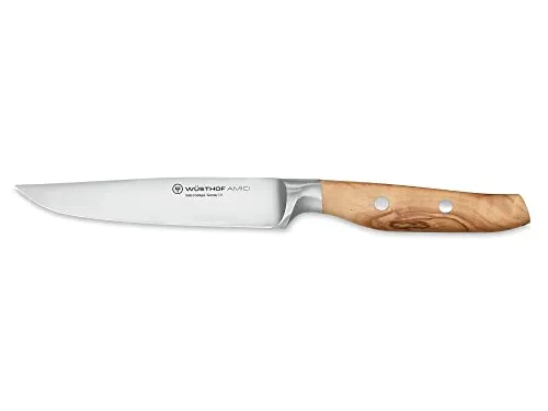 Wüsthof Amici Steakmesser 12 cm - Küchenmesser mit 12 cm Klinge, ideal für präzises Schneiden von Fleisch und perfekt für Grillabende oder festliche Anlässe.