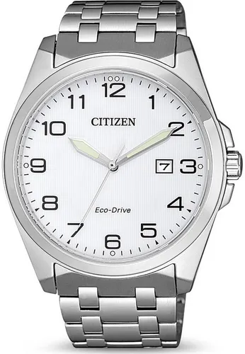 CITIZEN Eco-Drive Saphire Herren Armbanduhr BM7108-81A - Herren Armbanduhr mit Eco-Drive Antrieb, der sich selbst bei schwachem Licht auflädt und über sechs Monate im Dunkeln läuft. Ideal für umweltbewusste Nutzer.
