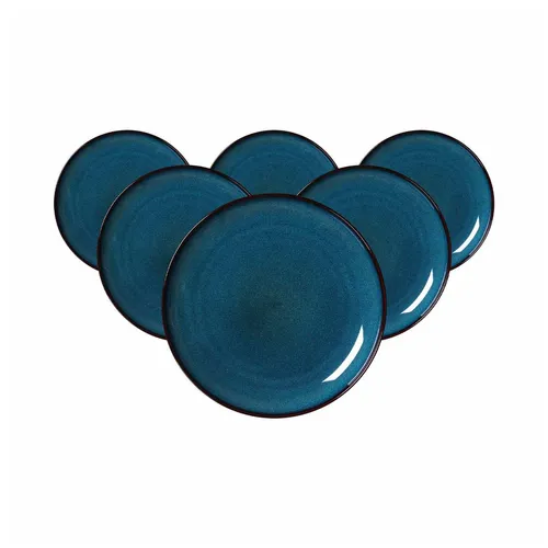 Ritzenhoff & Breker Bali Dessertteller 6er Set in blau von Ritzenhoff & Breker