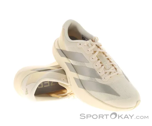 Adidas adizero Evo SL W - beige - Laufschuhe mit innovativer LIGHTSTRIKE PRO Dämpfung für optimalen Komfort und Energierückgabe, ideal für Sport und Alltag.