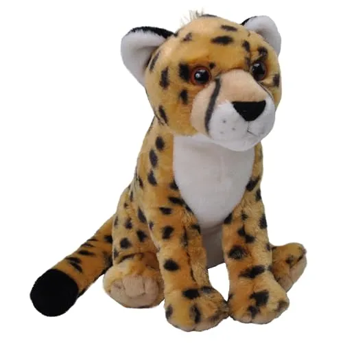 Wild Republic Cuddlekins Gepard - Kuscheliges Plüschtier für Babys - Stofftiere & Teddybären: Realistisches Gepard-Kuscheltier aus Recyclingmaterial, perfekt für Babygeschenke und umweltbewusste Eltern.