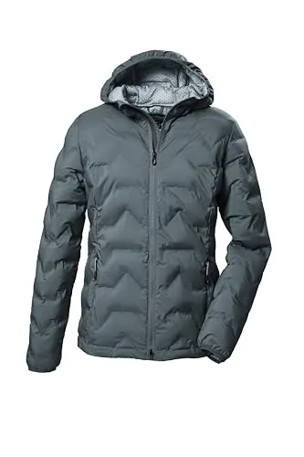 killtec Damen Steppjacke KOW 8 WMN QLTD JCKT - Wasserabweisende Funktionsjacke in Daunenoptik, mit regulierbarer Kapuze, winddicht und atmungsaktiv – perfekt für aktive Outdoor-Abenteuer.