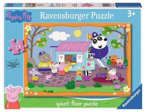 Ravensburger 03141 Peppa Pigs Clubhouse  Kinderpuzzle 24 Teile