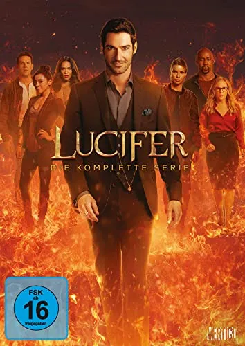 Lucifer: Die komplette Serie 20 DVDs - Freigegeben ab 16 Jahren, spannende Fantasy-Serie mit fesselnder Handlung und charismatischem Hauptcharakter
