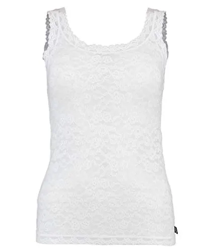 LikeIt!, We Love Lace, Top Weiss,Größe L