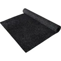 Nadelfilz TURBO - Anthrazit 2,00m x 5,50m - Teppich für Büroräume, strapazierfähig und rutschhemmend, ideal für hohe Belastungen und angenehme Akustik.