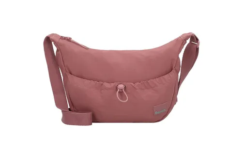 Bench Umhängetasche Nylon washed rosa - Stylische Damen Umhängetasche aus gewaschenem Nylon in trendigem Rosa, ideal für den Alltag und perfekt für die Bench Classic-Kollektion.
