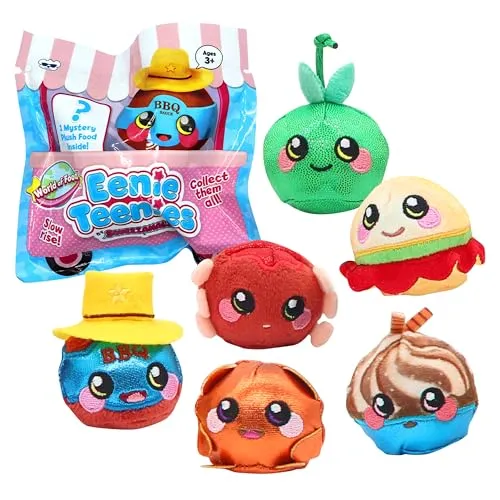 Squeezamals Eenie Teenies Food Mini Plüschis im Blindpack 10x3,5x10 cm