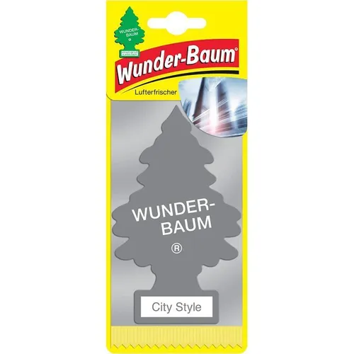 Wunderbaum MTR007 Lufterfrischer City Style holzig Männerduft Duft Air Freshener