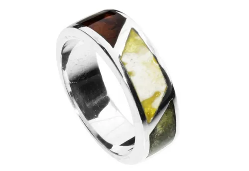 OSTSEE-SCHMUCK Fingerring Byrte - Eleganter Silberring für jeden Anlass - Ringe aus Silber 925, Größe Gr. 60 (19,1), inklusive Etui – das perfekte Schmuckstück für stilvolle Auftritte.