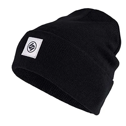 Spitzbub Unisex Mütze Beanie (Schwarz)
