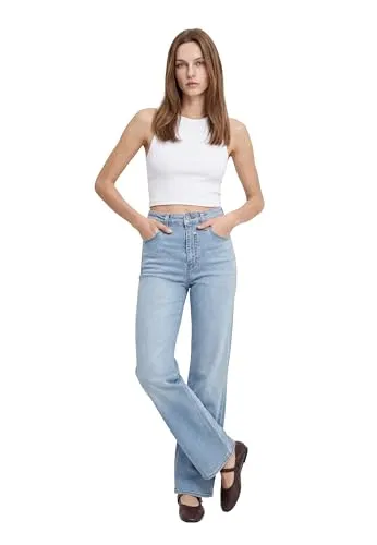Mavi Damen Malibu Jeans, lt Used STR, 27/30