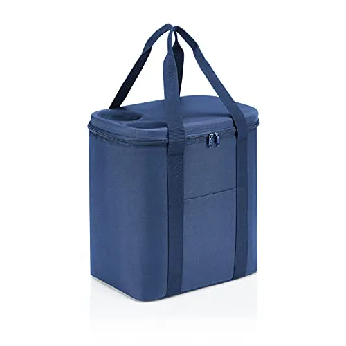 reisenthel coolerbag XL - Hochwertige Kühltasche für Picknick und Einkauf - Kühlboxen & Kühltaschen mit isolierender Innenfolie, die Getränke und Snacks lange kühl hält. Praktischer Zwei-Wege-Reißverschluss und stabiler Deckel mit Getränke-Mulden für vielseitigen Einsatz.