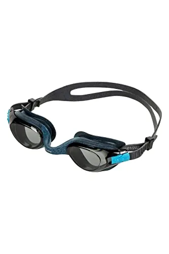Fashy Schwimmbrille SPARK III, Größe L, mit UV-Schutz und Antibeschlagbeschichtung, petrol/rauch
