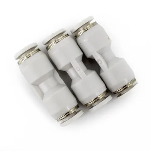 3x PTFE-Schlauchverbinder PU-4 für 4mm Rohr, kompatibel mit Bambu Lab