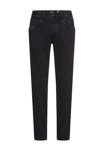 camel active 5-Pocket-Jeans Relaxed Fit grün|schwarz 36