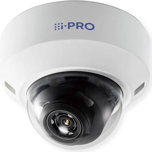 i-PRO WV-U2132L Indoor Kamera FHD - Netzwerkkamera für den Innenbereich mit 1080p Auflösung, ideal für die Überwachung von Wohn- und Geschäftsräumen, unterstützt PoE für einfache Installation.