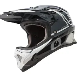 O'Neal Sonus Split V.23 Fahrradhelm - Schwarz/Grau - Größe L - Fahrradhelm in stilvollem Schwarz/Grau, Größe L, bietet hohen Schutz und Komfort für sichere Fahrten.